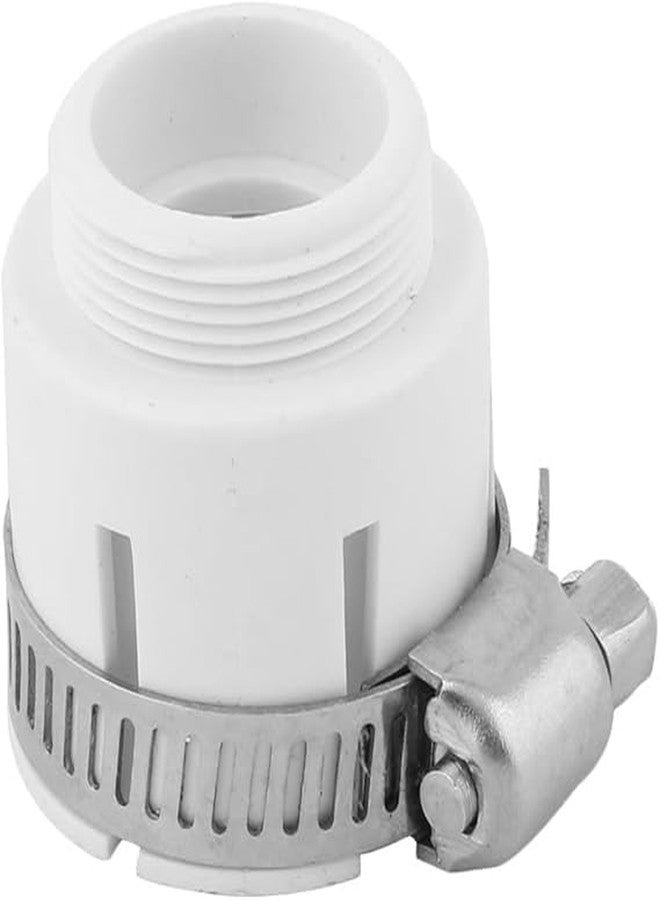 SHOPECOM محول صنبور دش من SHOPECOM، محول صنبور مياه منزلي للمطبخ، موصل فلتر صنبور لحوض غسيل الحمام المنزلي، وصلة صنبور مطبخ مرنة مضادة للرذاذ (قطعتان) - Image 1